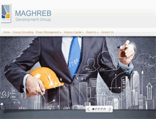 Tablet Screenshot of maghrebdevelopment.com